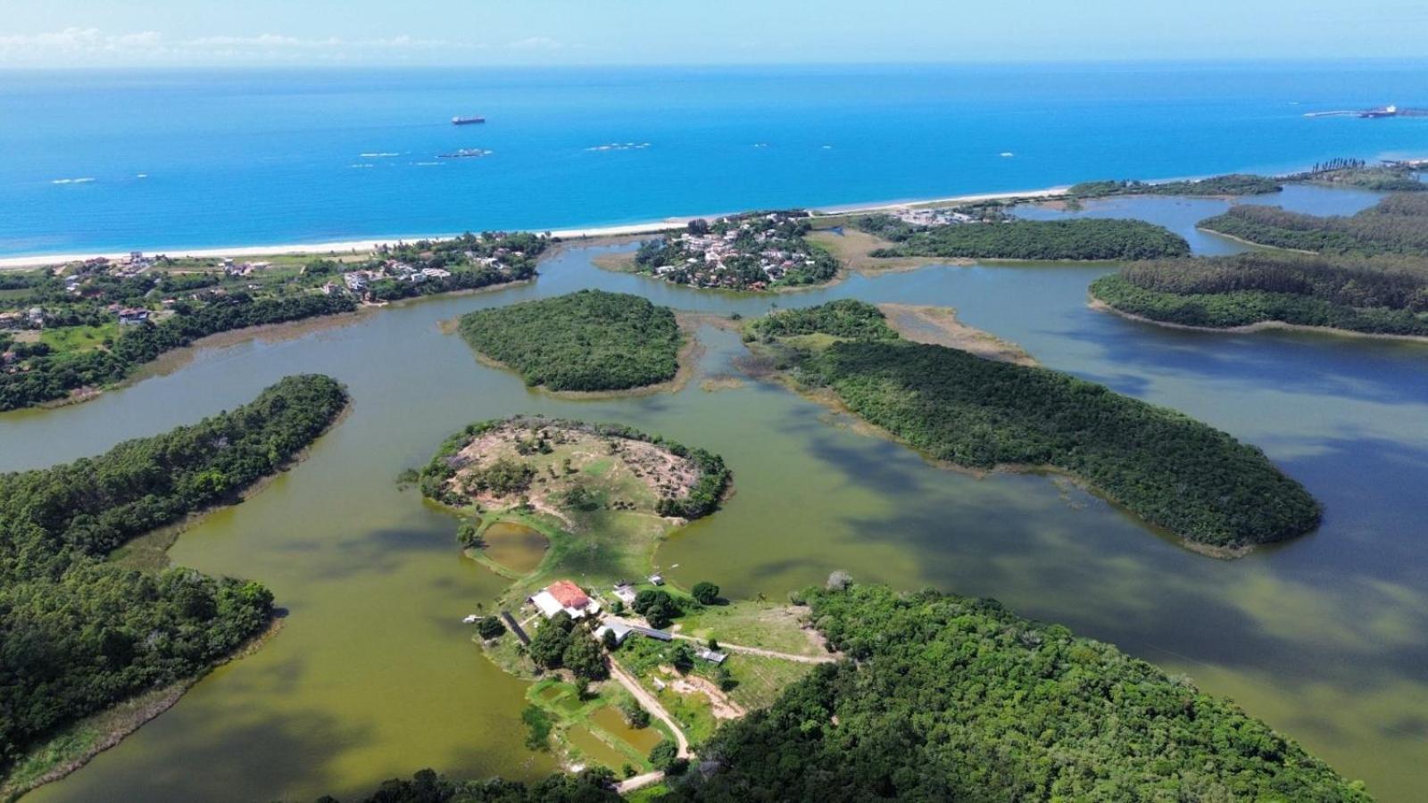Pousada Peninsula Santa Rita Guarapari Dış mekan fotoğraf