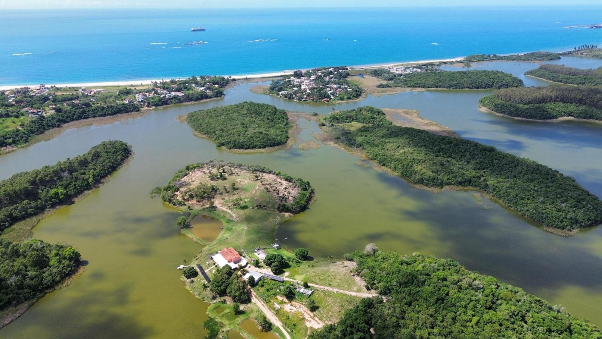 Pousada Peninsula Santa Rita Guarapari Dış mekan fotoğraf